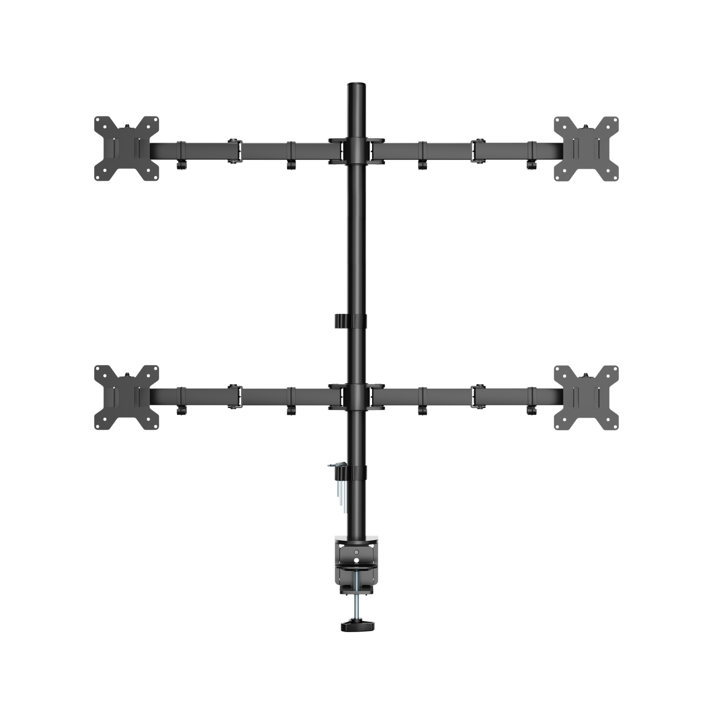 Monitor arm voor vier schermen - DXM-4 - Douxe