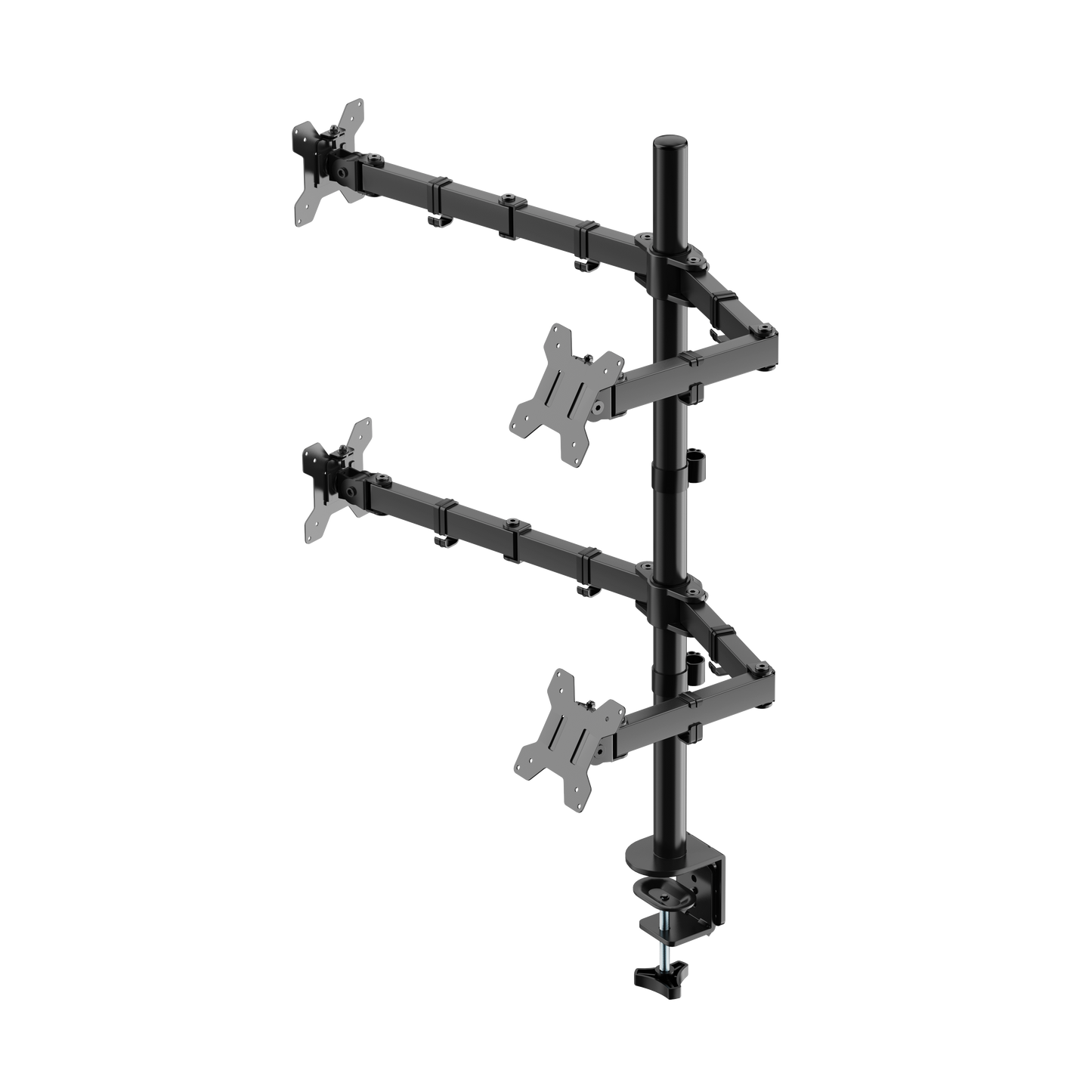 Monitor arm voor vier schermen - DXM-4 - Douxe