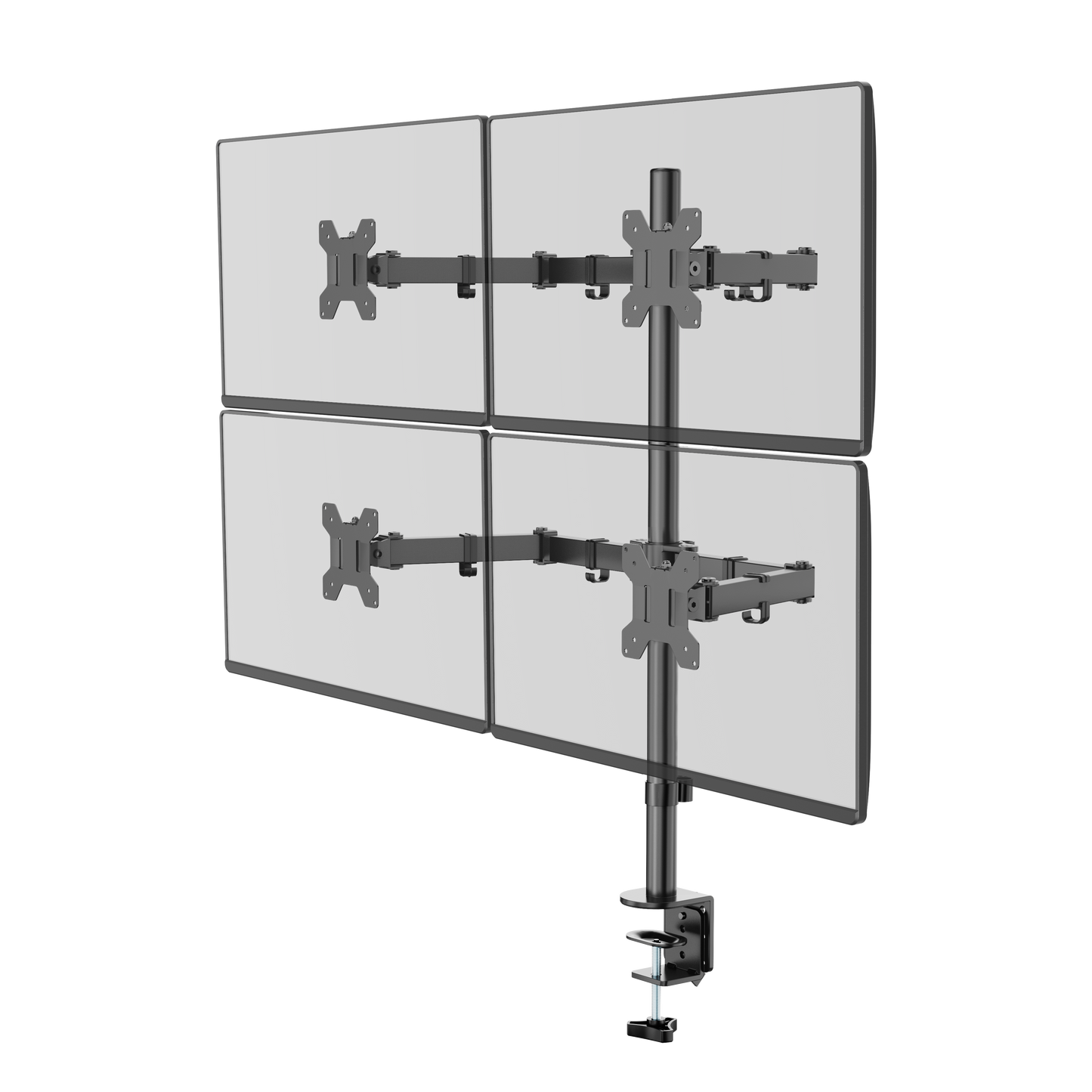 Monitor arm voor vier schermen - DXM-4 - Douxe