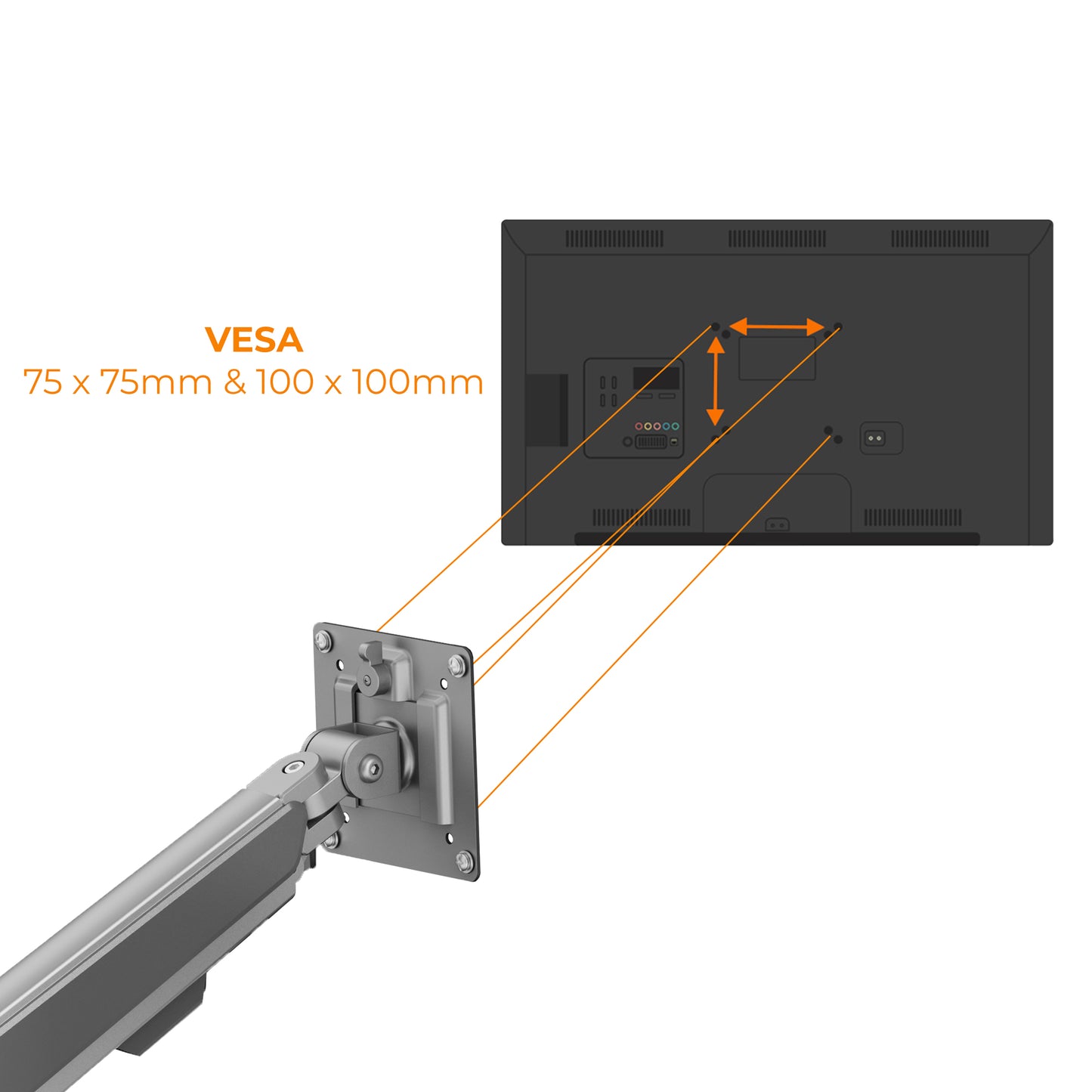 Monitor Arm voor één Scherm - SH-X6