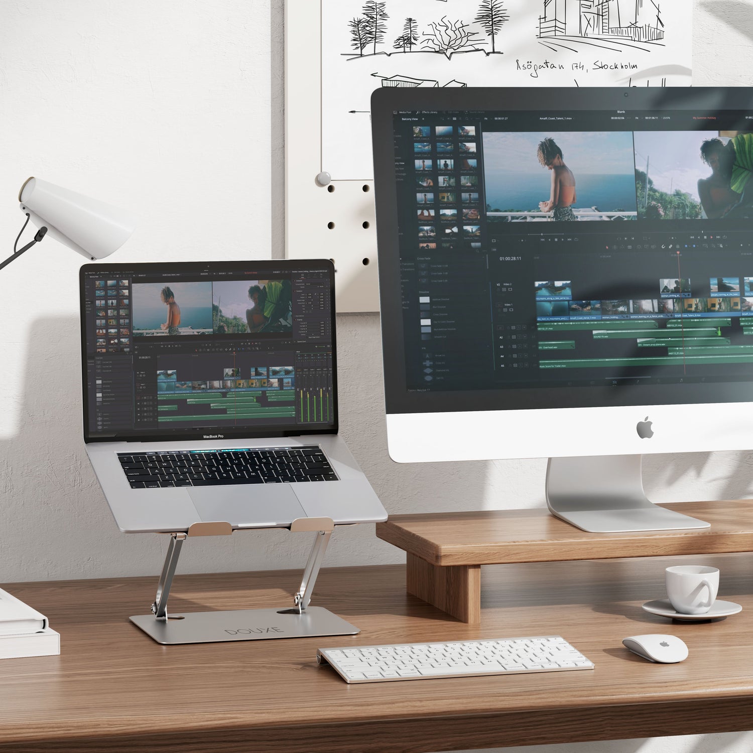 Laptopstandaard Douxe