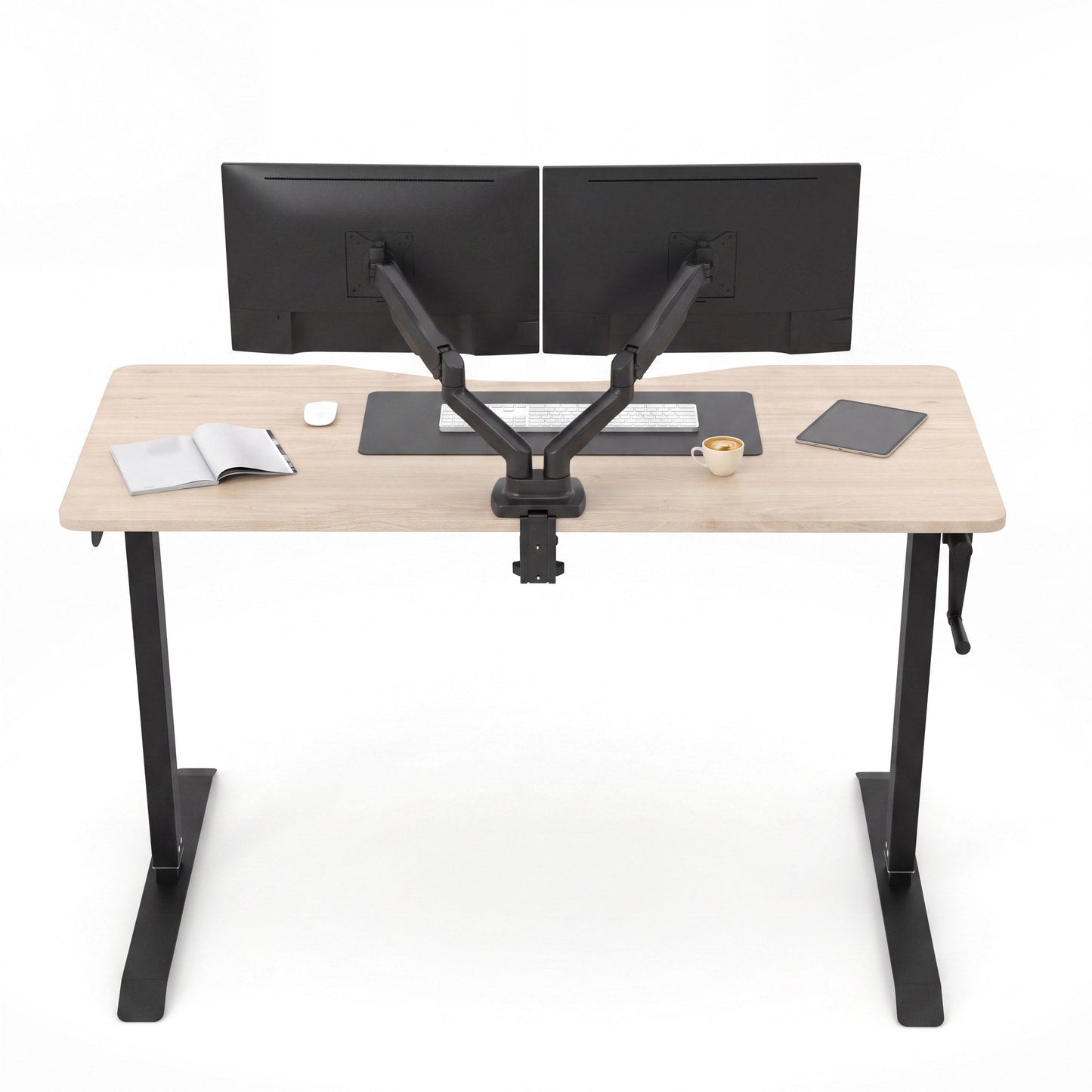 Ergo Desk ZSB1 Handmatig Zit-Sta Bureau - Douxe