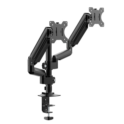 Douxe SH-AMPS-2 dubbele monitor arm twee schermen 17-32 inch zwart