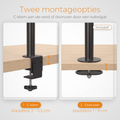 Monitorarm Dubbel DXM-2S - Douxe