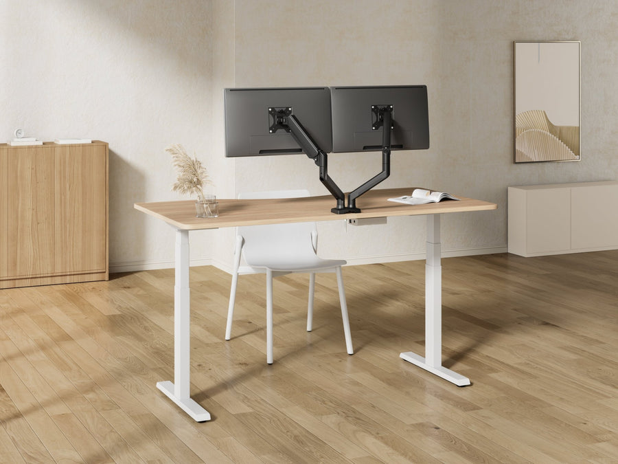 ProFlex Desk Ergo - Zit-Sta Bureau bovenaanzicht bureaublad