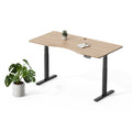 Douxe ProFlex Desk Ergo elektrisch zit-sta bureau ergonomisch zwart