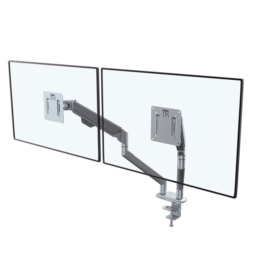 Dubbele Gasveer Monitor Arm - SQ-2 - monitorbeugel - Douxe