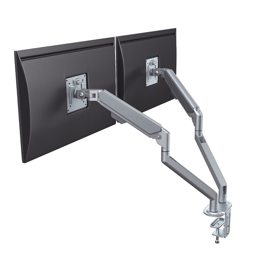 Dubbele Gasveer Monitor Arm - SQ-2 - monitorbeugel - Douxe