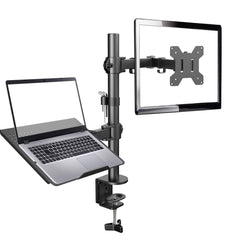 Monitorarm met Laptopstandaard DX-001LP