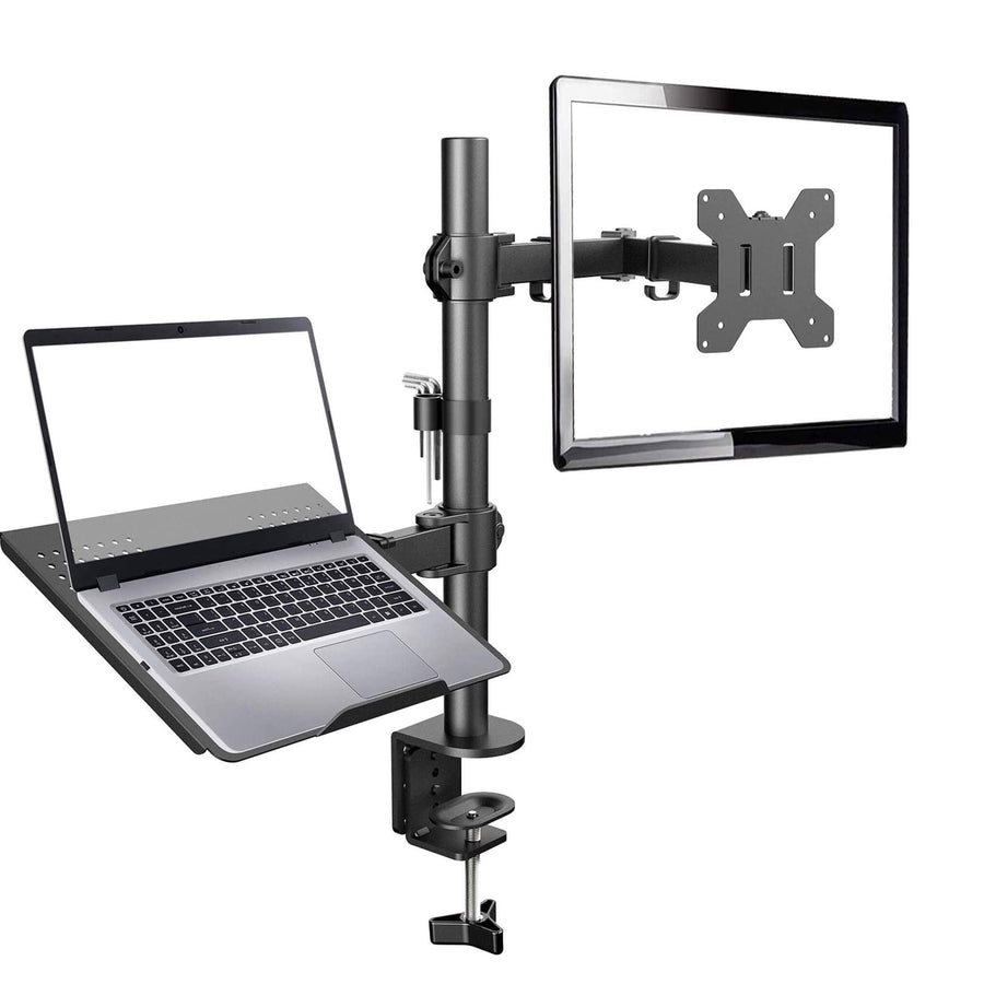 Monitor Arm met Laptopstandaard - DX-001LP - monitorbeugel - Douxe